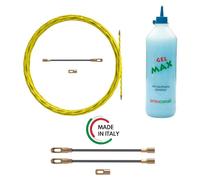 Kit de spirale de câble de 3,5 mm de diamètre, longueur 20 mètres, avec lubrifiant et têtes de remplacement