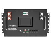 Kit de stockage d'énergie, compatible avec les systèmes de gestion de batterie (BMS) 16S, conception modulaire, boîtier DIY et écran LCD pour le BMS