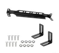 Kit de support de montage pour refroidisseurs d'huile japonais 340 mm Construction en alliage d'aluminium avec support et composants de fixation