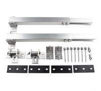 Kit de support de montage réglable pour panneau solaire en alliage d'aluminium pour toit plat, montage au sol, pieds inclinables de 0 à 60° pour camping-car, caravane, balcon