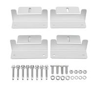 Kit de Support Z de Montage de Panneau Solaire, Ensemble d'installation Universel sur Toit en Alliage d'aluminium pour Camping-Car, Yacht, système d'énergie Solaire à Toit Plat, 4