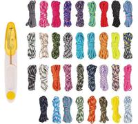 Kit de survie en nylon, 35 pièces, équipement de plein air