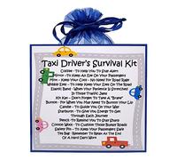 Kit de survie pour chauffeur de taxi - Cadeau amusant et carte alternative / cadeau d'anniversaire / cadeau de remerciement / cadeau de chauffeur de taxi / Père Noël secret
