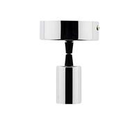 - Kit de suspension luminaire métal avec cordon textile Chrome - Elexity