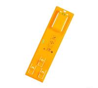Kit de suspension magnétique pour cadres métalliques Marquage rapide Jaune | Quatre clés magnétiques incluses, crochets de cadre métallique, design pliable, pas de mètre ruban nécessaire