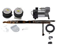 Kit de suspension pneumatique, compatible avec Renault Master de 2010 à 2024, supportant une charge de 4000 kg, réglable jusqu'à 100 PSI, montage par vis, livré complet avec compresseur