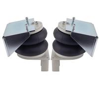 Kit de suspension pneumatique Iveco Daily - comprenant soufflet pneumatique et compresseur 12 V - modèles 35S et 35L - année de fabrication 2006-2014 - sans électronique