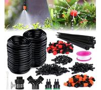 Kit de système d'arrosage 149 pièces, système d'arrosage goutte-à-goutte automatique de 30 m pour le jardin