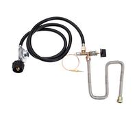 Kit de système de vanne de contrôle de gaz for foyer au propane, vanne de régulation avec tuyau de 600 mm, thermocouple universel M8