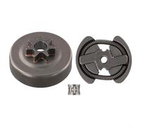 Kit de tambour d'embrayage à pignon .325-7t conçu pour Poulan pour tronçonneuses Craftsman modèles Pp5020av Pp4818a 358350981 Construction en métal avec roulement