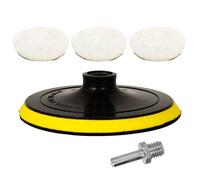 Kit De Tampons De Polissage Pour Réparation Des Rayures, Éponge, Mousse, Tampons, Tampons, Machine De Polissage Pour Le Ménage, Accessoires De Tampons De Nettoyage À La Cire