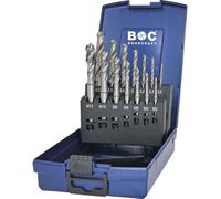 Kit de tarauds pour machines Bohrcraft, tarauds M3-M12 en HSS-E, angle de 40°, série RSP, 14 pièces, modèle MGB 14 S-K