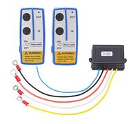 Kit de Télécommande de Treuil sans Fil de Récupération 12 V 24 V pour Camion ATV SUV 75 Pieds Universel Mini Treuil de Voiture sans Fil Commutateur de Télécommande Ensemble 2 Kit de Télécommande Contr