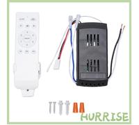 Kit de télécommande de ventilateur de plafond, récepteur de contrôleur de lumière de ventilateur de plafond DC 6 vitesses avec