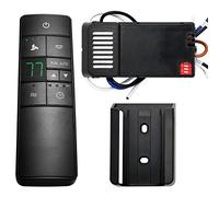 Kit de télécommande thermostatique universel pour ventilateur de plafond avec support pour décoration d'intérieur Hampton Bay Hunter, contrôle multi-vitesses, minuterie, intensité lumineuse
