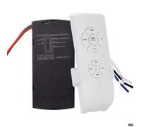 Kit de télécommande universelle sans fil pour ventilateur de plafond 110 V/220 V pour la maison, le bureau, l'hôtel ou le bureau