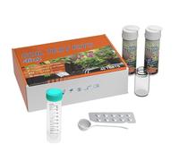 Kit de test de pH du sol - Analyse nutritionnelle 4 en 1, instrument de mesure professionnel du jardin, mesure de l'humidité acidité lumière, pelouse, en pot, paysage, sol agricole