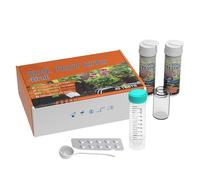 Kit De Test De pH du Sol - Analyseur De Nutriments pour Gazon | Kit D'Analyse De Sol pour Gazon 4 en 1,Pelouse, Gazons, Jardins, Cours, Serres, Fermes, en Pot, Aménagement Paysager Ornemental