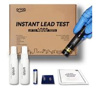 Kit de test de plomb pour peinture, céramique et plus encore | Test instantané du plomb | Jusqu'à 4800 utilisations | Résultats rapides et précis | Lumière UV visible (test de plomb)