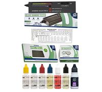 Kit de test de pureté pour diamants, pierres précieuses, moissanites, or, argent et platine - Testeur électronique de diamant JSP GTE