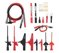 Kit de Test de sonde multimètre 24 pièces P1300E, Kits de Test multifonctions remplaçables pour la plupart des scénarios de Test de multimètre numérique