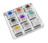 Kit de testeur d'échantillonnage | Testeur d'interrupteur portable | Outil de test de clavier | Kit de testeur de corps axes | Testeur d'échantillonnage de commutateur de clavier portable | Outil de