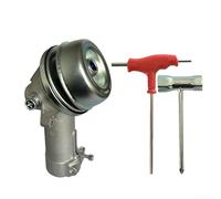 Kit de tête de travail avec clé pour FS260 4147 640 0104 FS311 FS360 FS460 Construction en acier pour débroussailleuse robuste 3 pièces pour une efficacité optimale