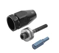 Kit de tête d'écrou de rivet M6 Kit de tête de riveteuse à tirette pneumatique (poignée droite hexagonale M6)