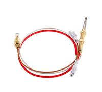 Kit De Thermocouple à Gaz Thermocouple de chauffage extérieur, for Patio à gaz, for barbecue, foyer, cheminée, raccord tuyau, tête M6 x 0.75, extrémité M8 1