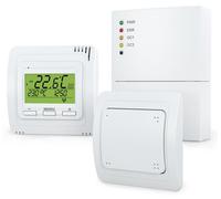 Kit de thermostat d'ambiance Funk, comprenant un récepteur, une programmation hebdomadaire et une protection contre le gel