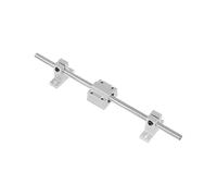 Kit de tiges polies de 16mm for guidage linéaire, accessoires d'imprimante SK16/SHF16, Kit coulissant cylindrique à arbre optique solide(350mm)