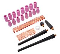 Kit de Torche de Soudage Wp9/20/25, Pièces Céramique Cuivre | Buse à Arc Argon, Support D’électrode, Connexion Standard, Usage Plasma et Soudage