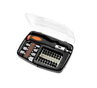 Kit de tournevis à cliquet - BLACK+DECKER - A7062-XJ - avec 39 accessoires