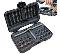Kit de tournevis à multiples,Précis avec boîte de rangement | Tournevis à cliquet avec plusieurs - pour les propriétaires, bricoleurs, modélistes, assemblage de meubles et projets