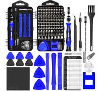 Kit de Tournevis Aimanté Torx T6 T8 T9 T10, Pentalobe P2 P5,Triwing y00 y0,plat,cruciforme avec levier kit nettoyage pc reparation pour iPhone/macbook/ps4/ps5/xbox/switch manette,lunettes,telephone