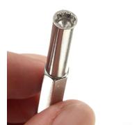 Kit de tournevis de sécurité 3,8 mm et 4,5 mm en acier au carbone pour restauration de cartouche de console de jeu rétro (3,8 mm)