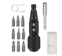 Kit de Tournevis Électrique Mini Coffret 3.6V Rechargeable avec LED Mini | Set de Visseuse Sans Fil 2 Nm avec 10 Pour Téléphones Ordinateurs Meubles Appareils Ménagers Montres Ré