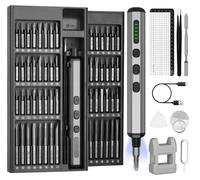 Kit de tournevis électriques, 72 pièces en 1, comprenant 64 embouts S2 magnétiques