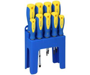 Kit de tournevis multifonctions - KINZO - 9 pièces - Non électrique