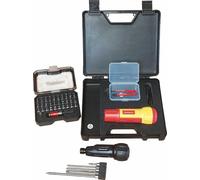 kit de tournevis sans fil 1000V, Panasonic, avec BITS, outils électriques, Heavy Duty et sécurité.