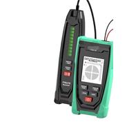 Kit de traçage câbles avancé avec localisateur visuel défauts, traqueur anti-interférences, détection professionnelle lignes souterraines Tests de transmission