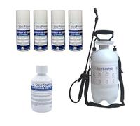 Kit de traitement Punaises de lit 100m² avec 1 Emulsphrine ew+s insecticide concentré, 4 one-shot Solu'Fogger, 1 pulverisateur 5 litres