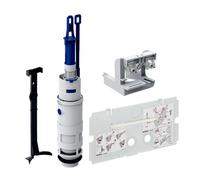 Geberit Set de transformation de simple en double touche 240.515.00.1 pour réservoir encastré