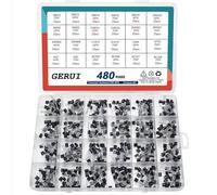 Kit de transistor 24 values 480 transistors PNP NPN S9012 S9013 S9017 S9015 S9018 2N2222 S8050 S8550 SS8050 SS8550 2N5551 2NRéférence : 5401 2N3904, 2N3906, C1815, A1015, C945, A733, A42, A92, BC547,