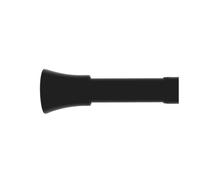 Kit de tringle à rideaux extensible 1,20m à 2,10m - Ø28mm - Noir