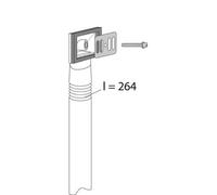 Kit de trop plein avec grille pour évier en grès / inox ou synthèse - - 00 062000 000 00