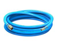 Kit de tuyau à air comprimé AUPROTEC 8 mm Ø intérieur 25 m en PVC I Avec raccord rapide en laiton pour compresseur à air comprimé I Tuyau de compresseur AUPROTEC hautement flexible