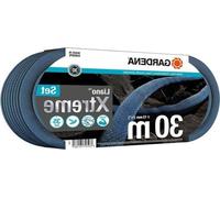 Kit de tuyau d'arrosage Xtreme 1,3 cm, 30 m - Diffuseur d'eau pour l'intérieur - Armature en PVC - Résistant à la pluie - Souple - Tissu - 18477-20 Tuyau d'arrosage