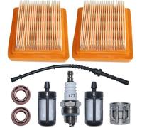Kit de tuyau de ligne de filtre à carburant à air pour STIHL FS120 FS200 FS250 FS300 FS400 FS450 Trimmer 4134 141 0300 4128 358