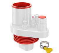 Kit de tuyau de vidange pour évier de cuisine | Accessoires d'égout pour douche extérieure commerciale Accès fosse septique RV sous-sol sol salle de bain polyvalent